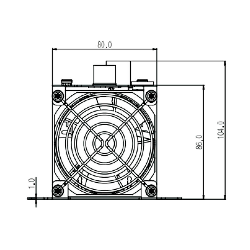 紧凑型加热器RHPX 250定制款