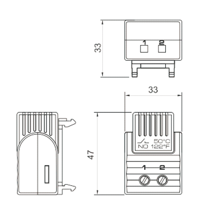 防篡改恒温器RFTO 011/RFTS 011