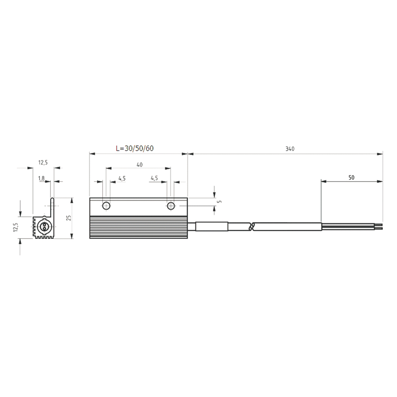 小型半导体加热器RRC 016系列