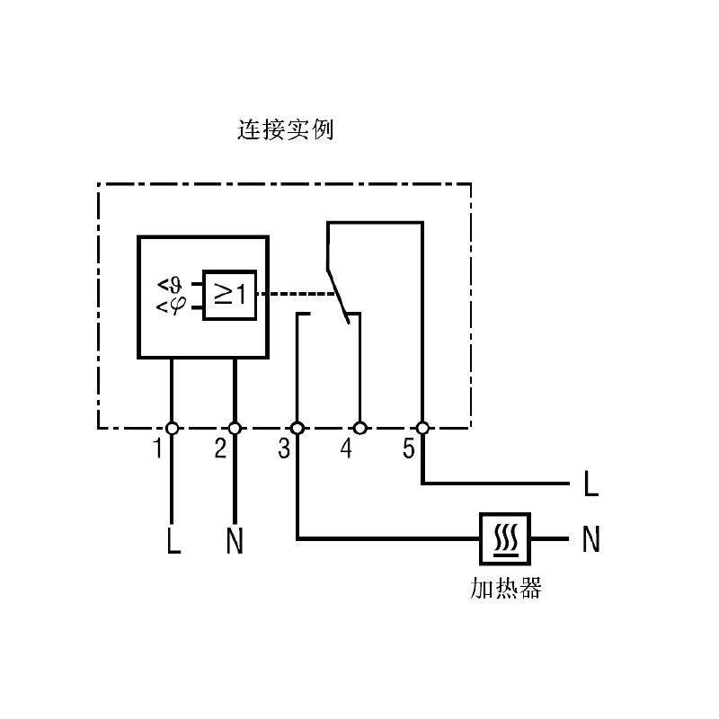 RETF 012电子式温湿度控制器