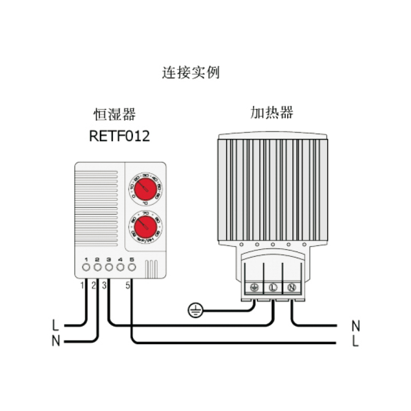 RETF 012电子式温湿度控制器