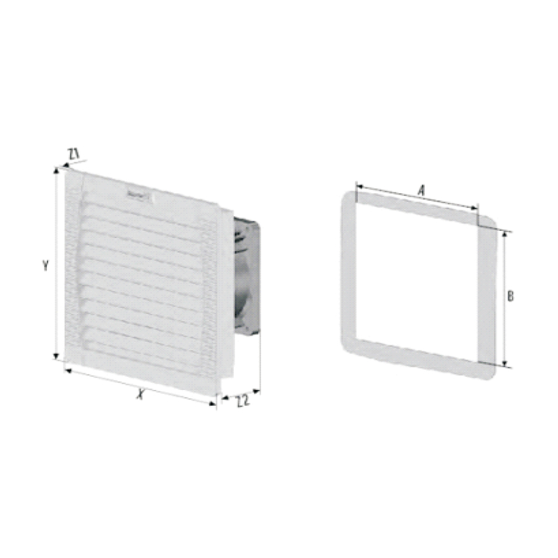 RFA018系列 风扇过滤器