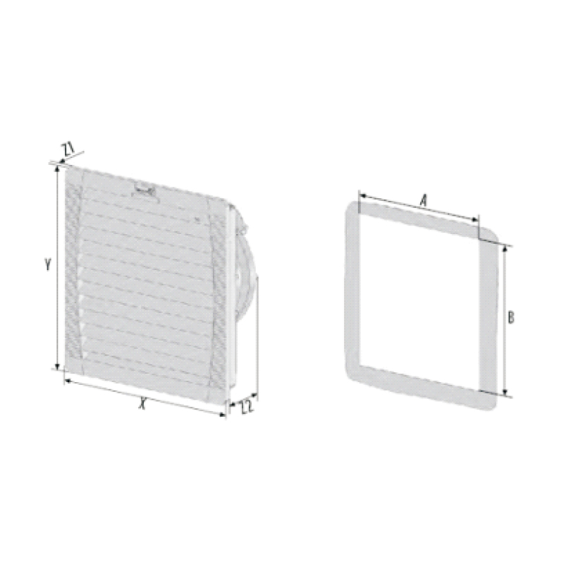 RFA018系列 风扇过滤器